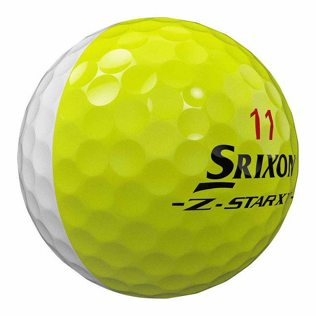 Srixon Z-Star 9 XV Divide Yellow/White Golf Balls