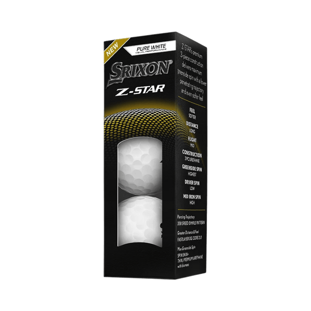 Srixon Z-Star White Golf Balls - One Golf