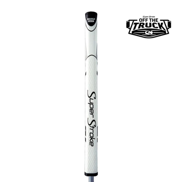 Super Stroke Zenergy Tour 3.0 17" Putter Grip - White/Black