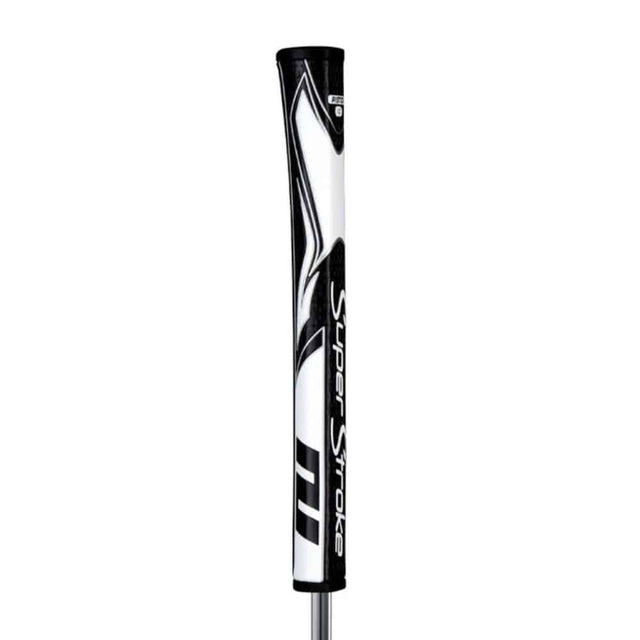 Super Stroke Pistol 1.0 Black/White Putter Grip - One Golf