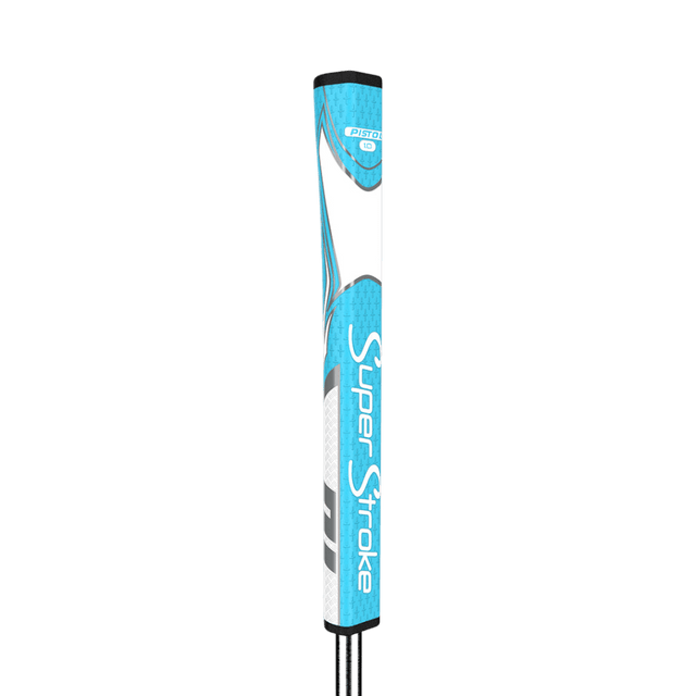 Super Stroke Pistol 1.0 Sky/White Putter Grip - One Golf