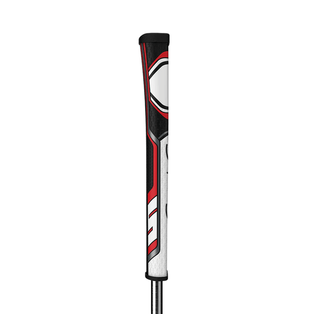 Super Stroke White/Red TLT Pistol 2.0 Putter Grip - One Golf