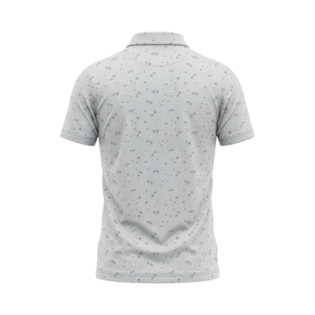 Swagg Boys Summer Vibes Dry Tech Performance White Grey Shirt - One Golf