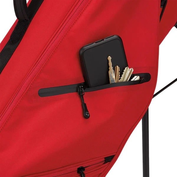 TaylorMade Flextech Carry Red/Black Stand Bag - One Golf