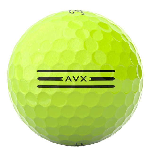Titleist 2024 AVX Yellow Golf Balls