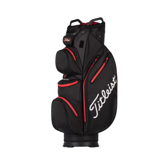 Titleist Black/Red Cart 14 Stadry Bag