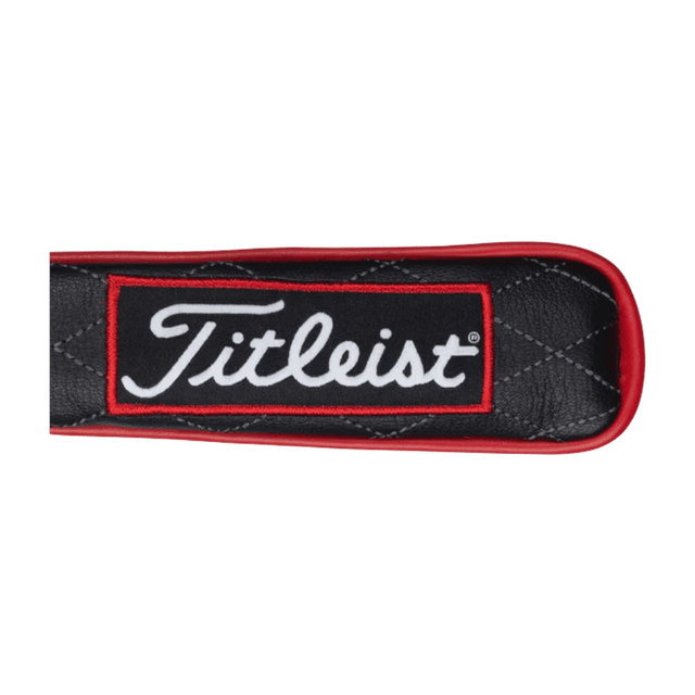 Titleist Leather Jet Black Tour Alignment Stick Cover - One Golf