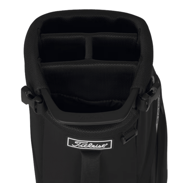 Titleist Players 4S StaDry Black/Black/Graphite Stand Bag - One Golf