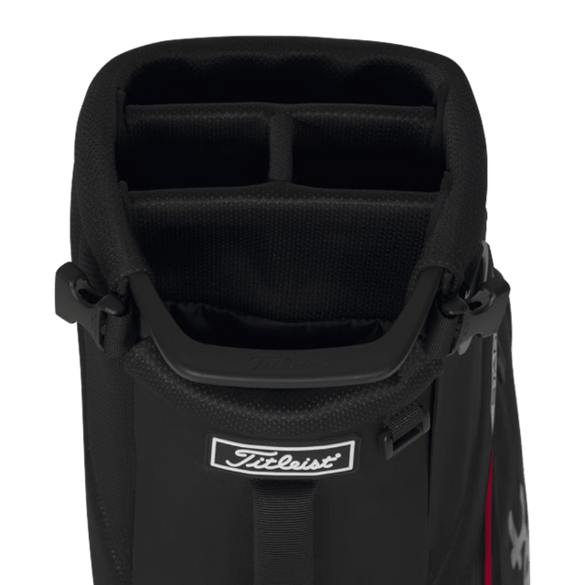 Titleist Players 4S StaDry Black/Red/Graphite Stand Bag - One Golf