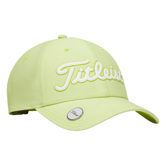 Titleist Players Performance Ball Marker Lime/White Cap - One Golf