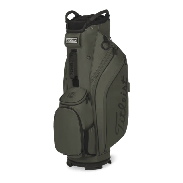 Titleist StaDry 14 Cypress/Black/Black Cart Bag - One Golf
