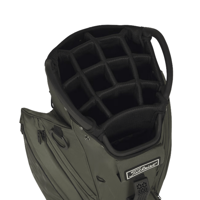 Titleist StaDry 14 Cypress/Black/Black Cart Bag - One Golf