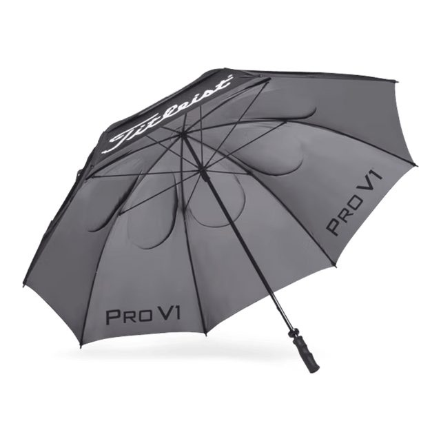 Titleist Tour Double Canopy Black/White Umbrella - One Golf