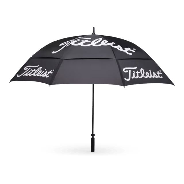 Titleist Tour Double Canopy Black/White Umbrella - One Golf