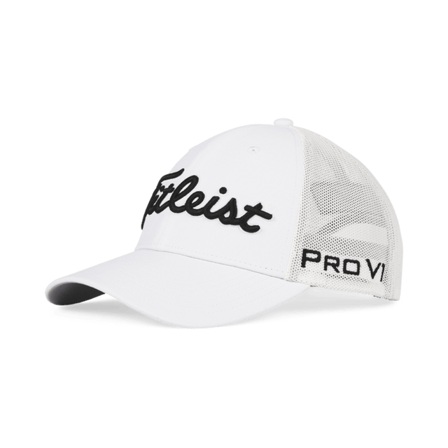 Titleist Tour Performance Mesh White/Black Cap - One Golf