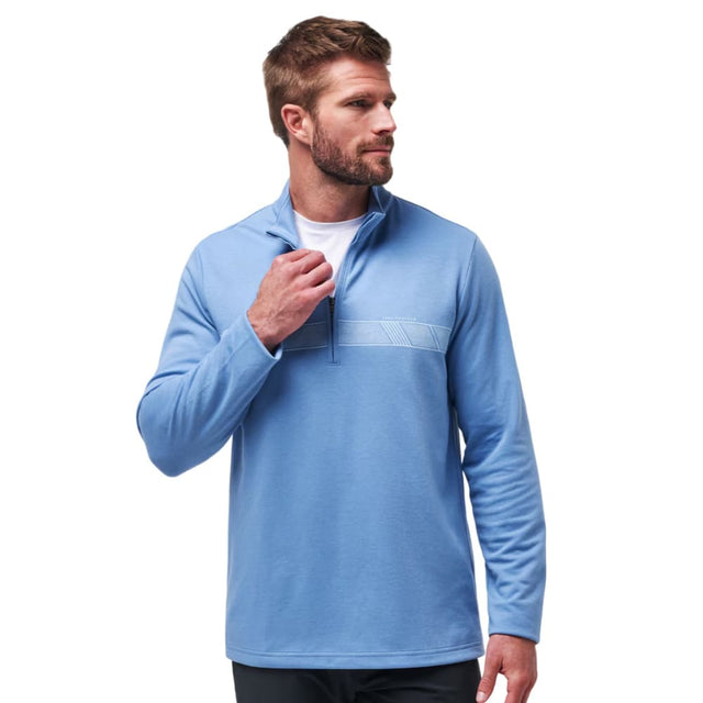 Travis Mathew Upgraded CS Quiet Harbour Quarter Zip - One Golf