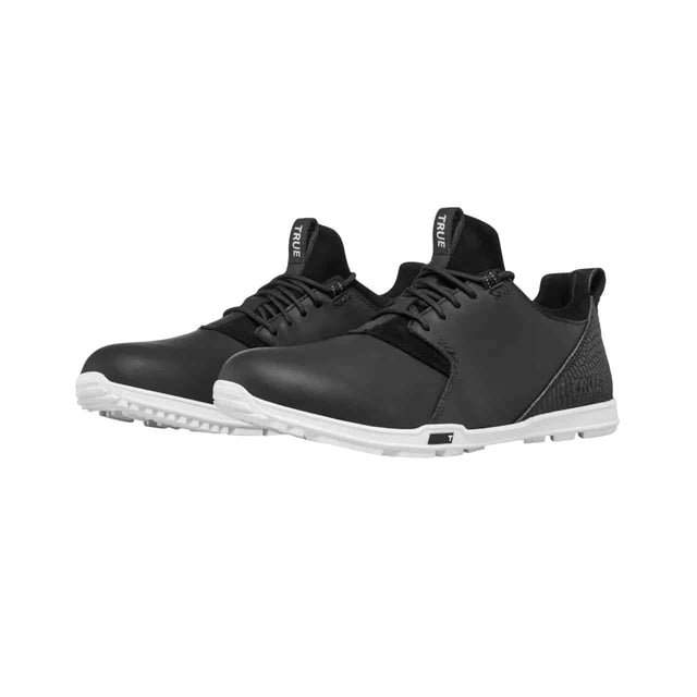 True Linkswear OG Tour Black/White Golf Shoes