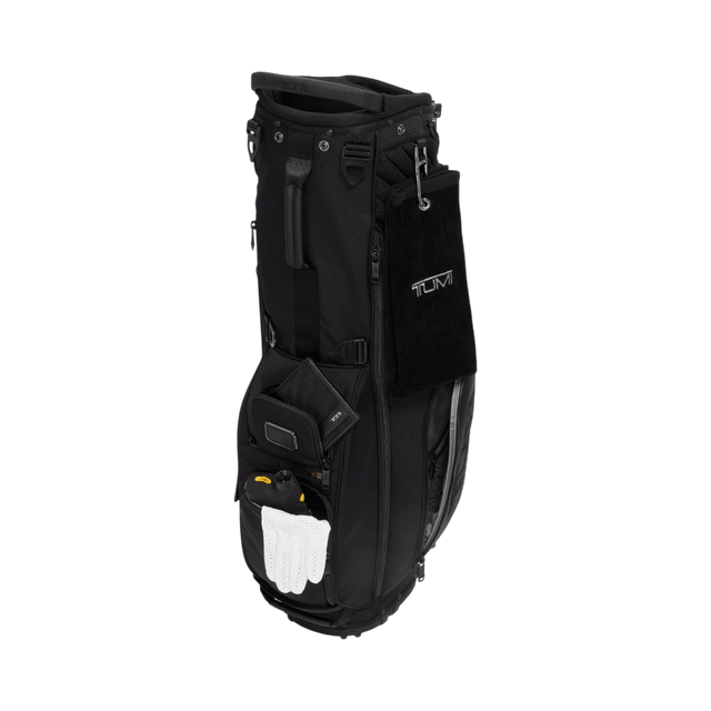 TUMI Alpha Black Golf Stand Bag - One Golf