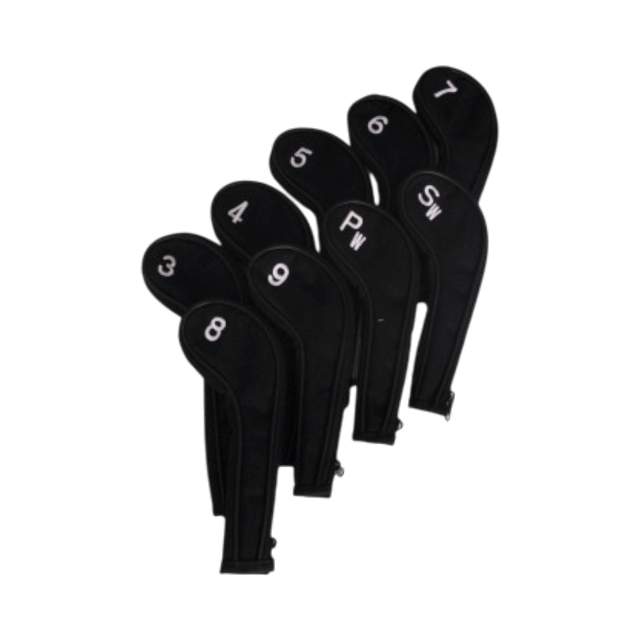 World of Golf Deluxe Zip Iron Covers - One Golf
