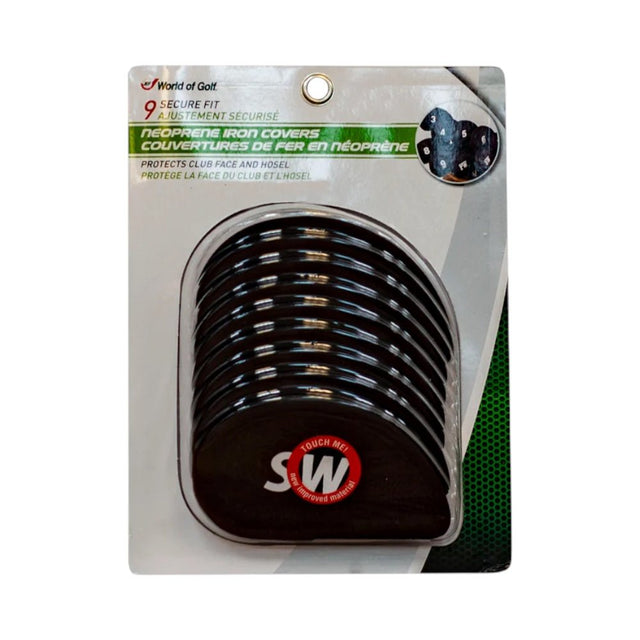 World of Golf Neoprene Iron Covers - One Golf