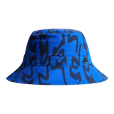J.Lindeberg Denver Printed Glitch Bridge Blue Bucket Hat