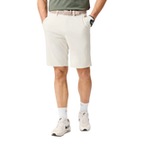 Macade Bone White Four-Way Stretch Shorts