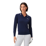 Macade Women's Ella Dark Bue Knit Top