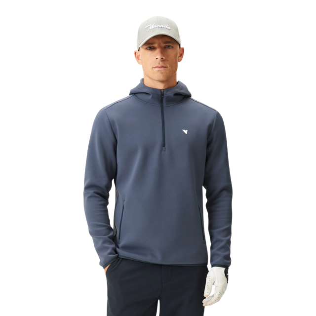 Macade Spruce Blue Therma Zip Hoodie