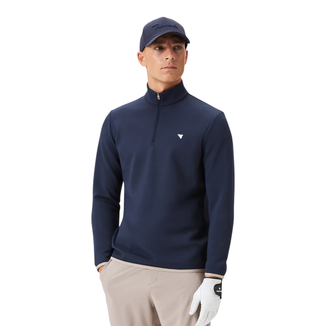 Macade Navy Blue Therma Quarter Zip