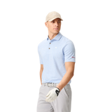 Macade Light Blue Ridgeweave TX Golf Shirt