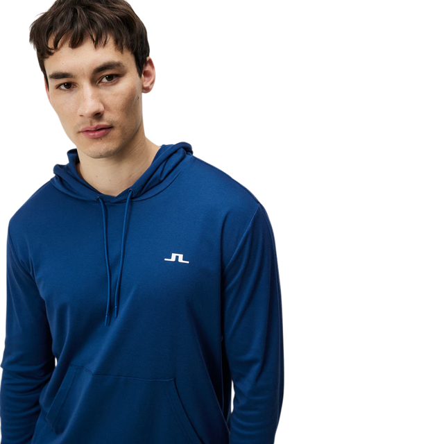 J.Lindeberg Roland Estate Blue Hood Outwear