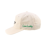 Black Clover Golf Sucks Ivory Cap