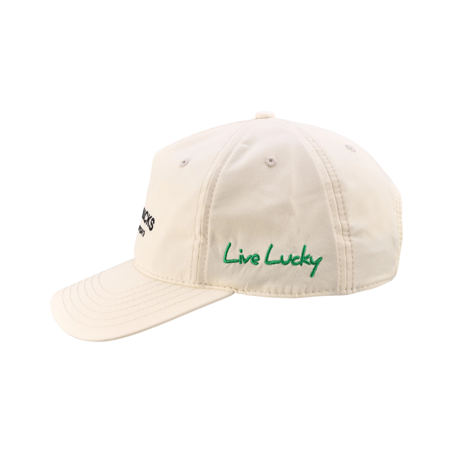Black Clover Golf Sucks Ivory Cap