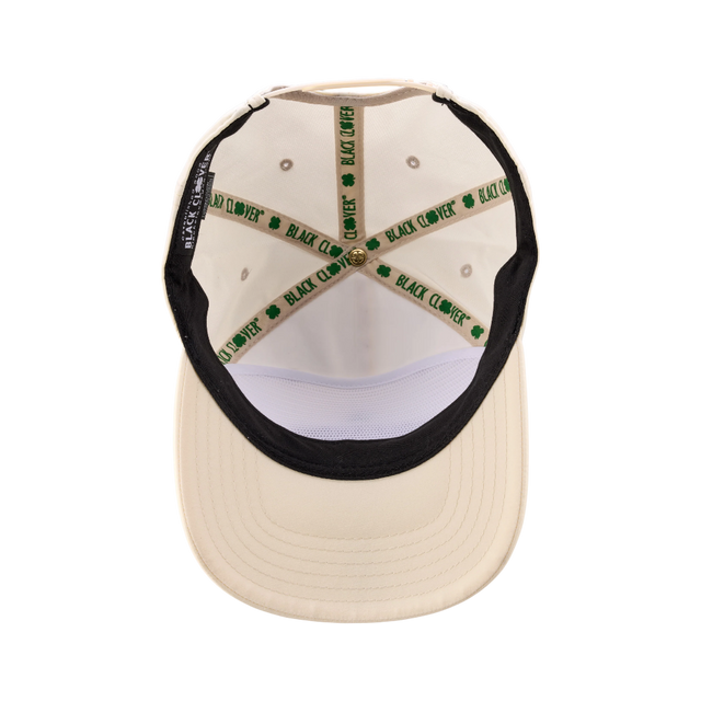 Black Clover Golf Sucks Ivory Cap