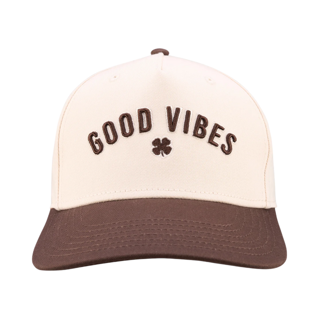 Black Clover Good Vibes Tan/Brown Cap