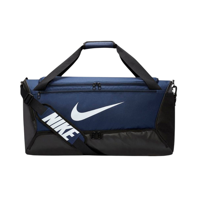 Nike Brasilia 9.5 Navy Duffel Bag