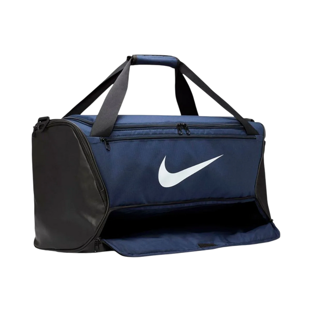 Nike Brasilia 9.5 Navy Duffel Bag