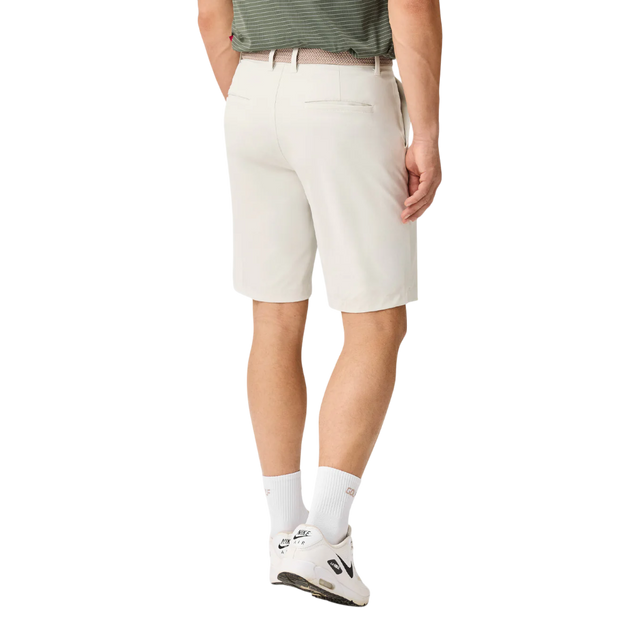 Macade Bone White Four-Way Stretch Shorts