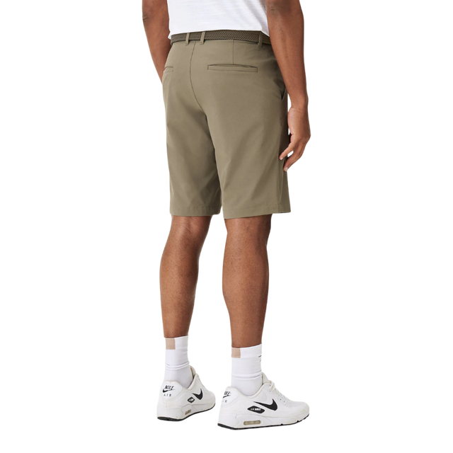 Macade Olive Green Four-Way Stretch Shorts
