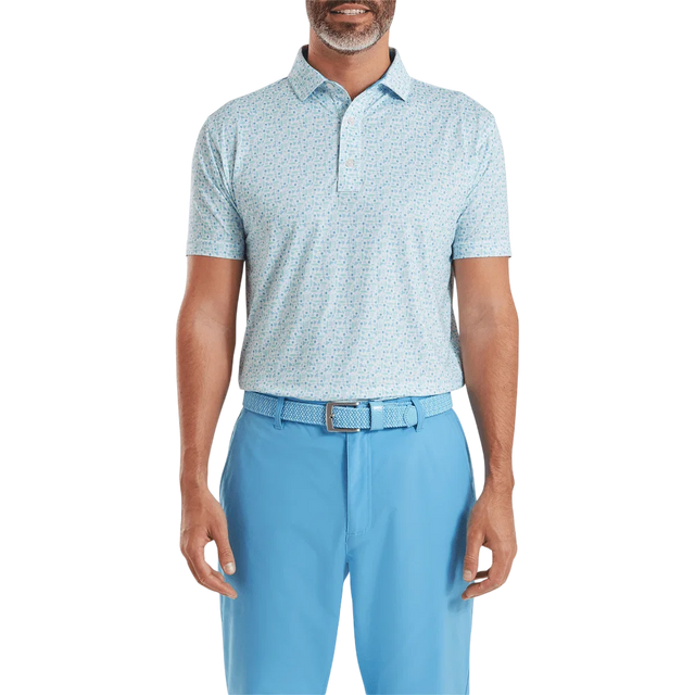 FootJoy Surfs Up Deep Reef/White/Sea Glass/Blue Reef Shirt
