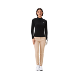 Macade Women's Bridge Merino Black Quarter Zip