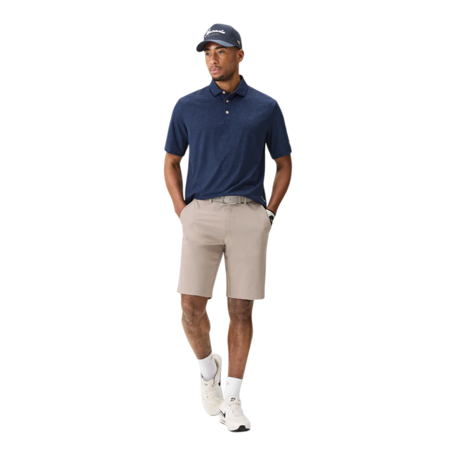 Macade Navy Paisley Core Polo Shirt