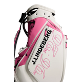 J.Lindeberg 30 Year Anniversary White/Pink Staff Bag