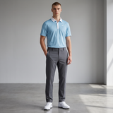Nike Men's Tour Contrast Smokey Blue Polo