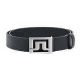 J.Lindeberg Slater 40 Pro Black Leather Belt