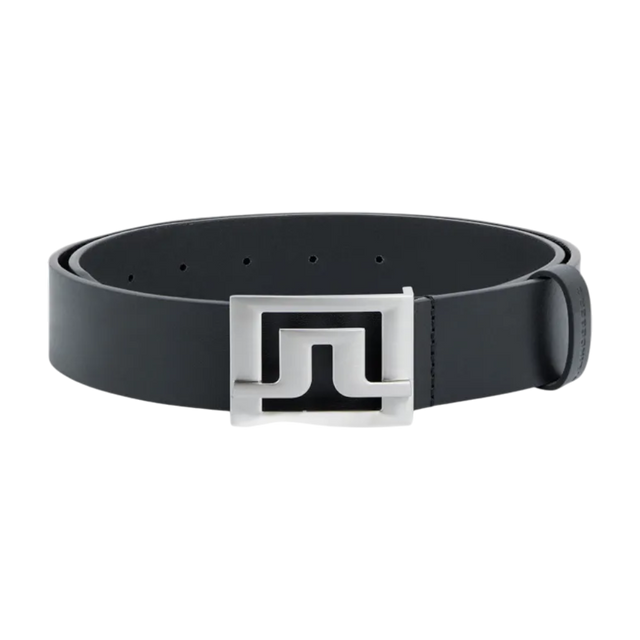 J.Lindeberg Slater 40 Pro Black Leather Belt