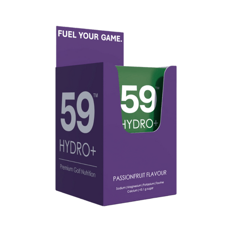 59 Nutrition Hydro Plus Passion Flavour (10 Sachets) - One Golf