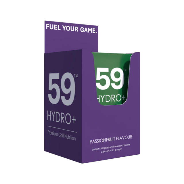 59 Nutrition Hydro Plus Passion Flavour (10 Sachets) - One Golf