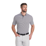 Puma Isle Pique Black/White Glow Polo