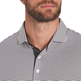 Puma Isle Pique Black/White Glow Polo
